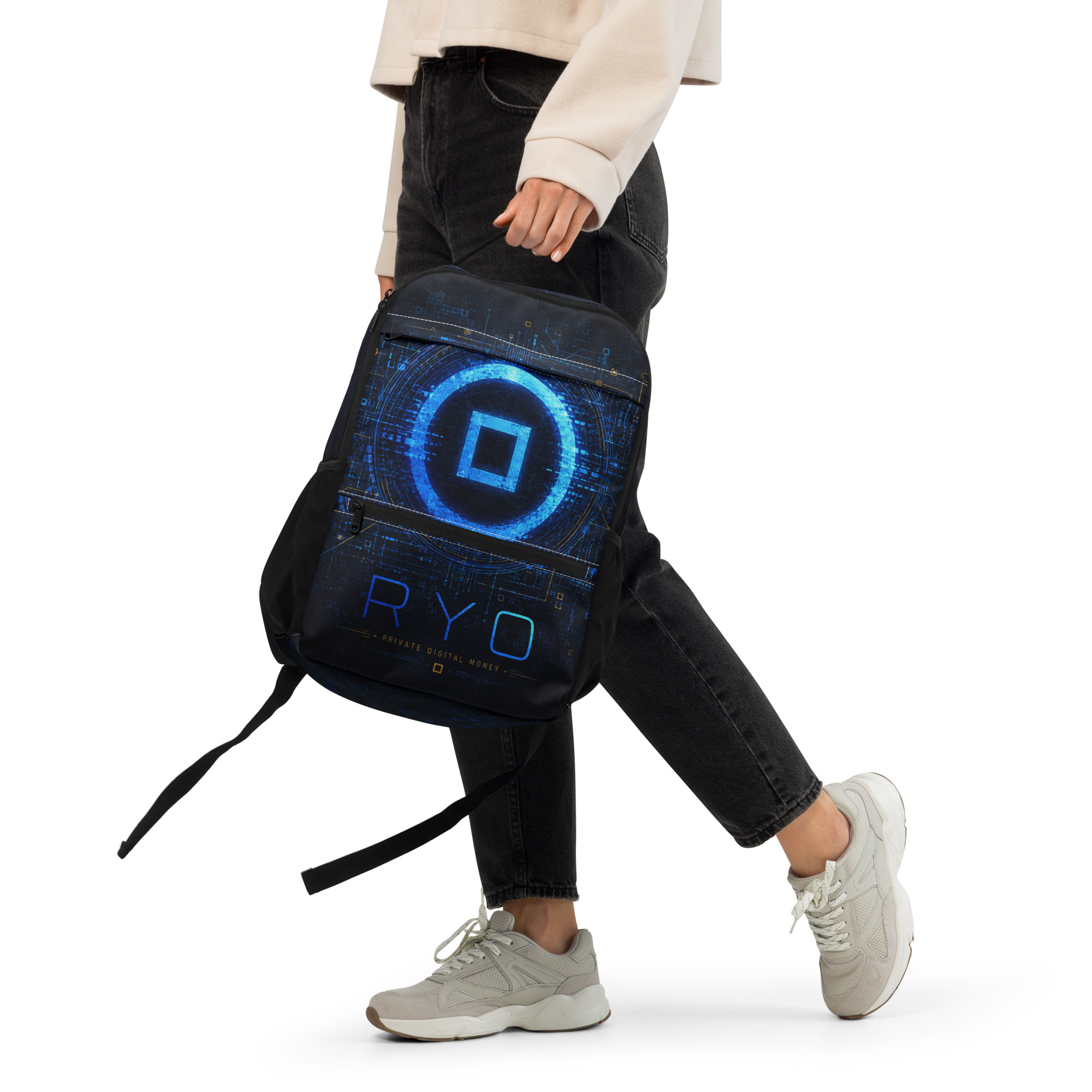 Ryo Shadow Network All-Over Print Utility Backpack - Image 4