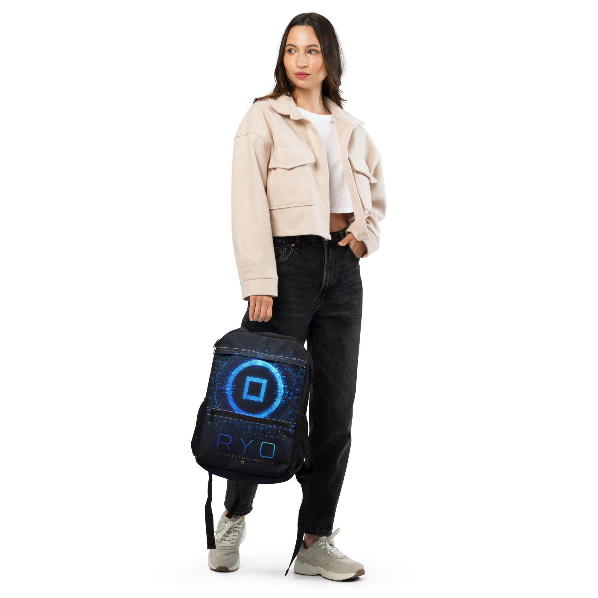 Ryo Shadow Network All-Over Print Utility Backpack - Image 3