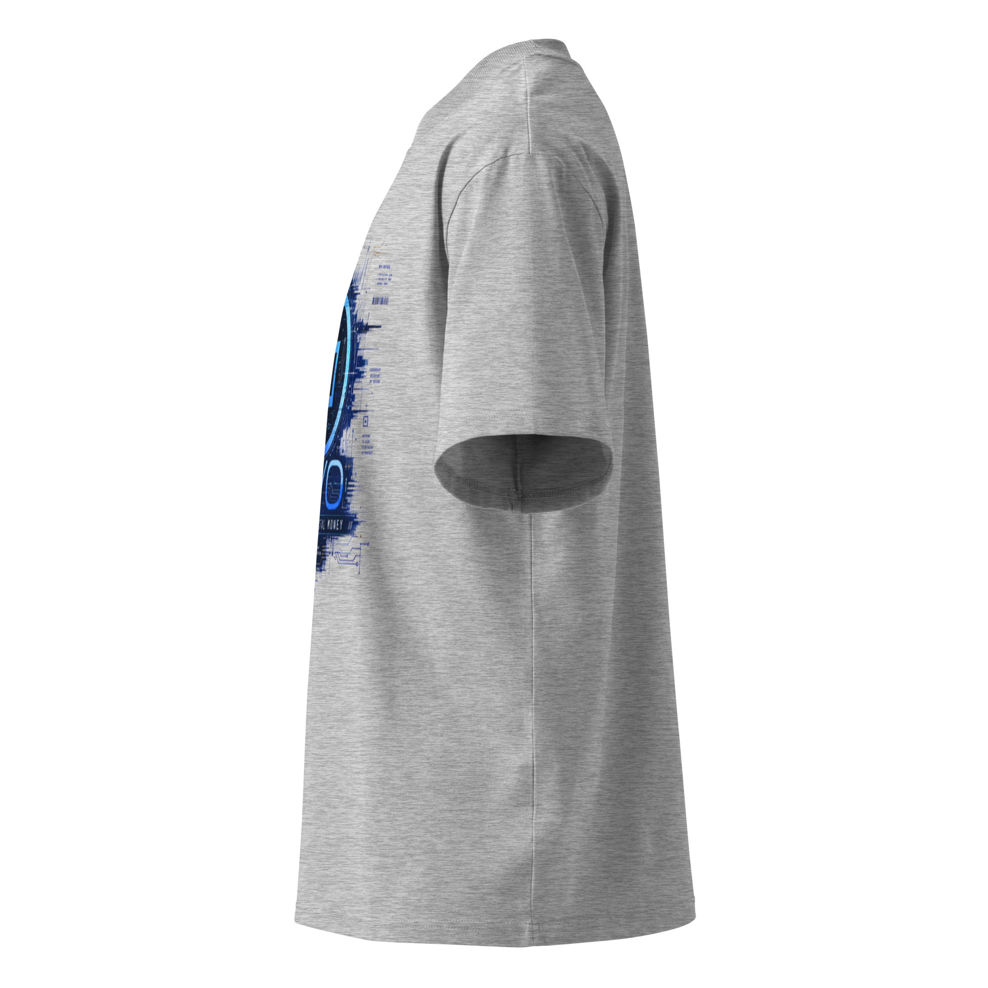 Ryo Cypherpunk Organic Oversized High Neck T-Shirt - Image 5