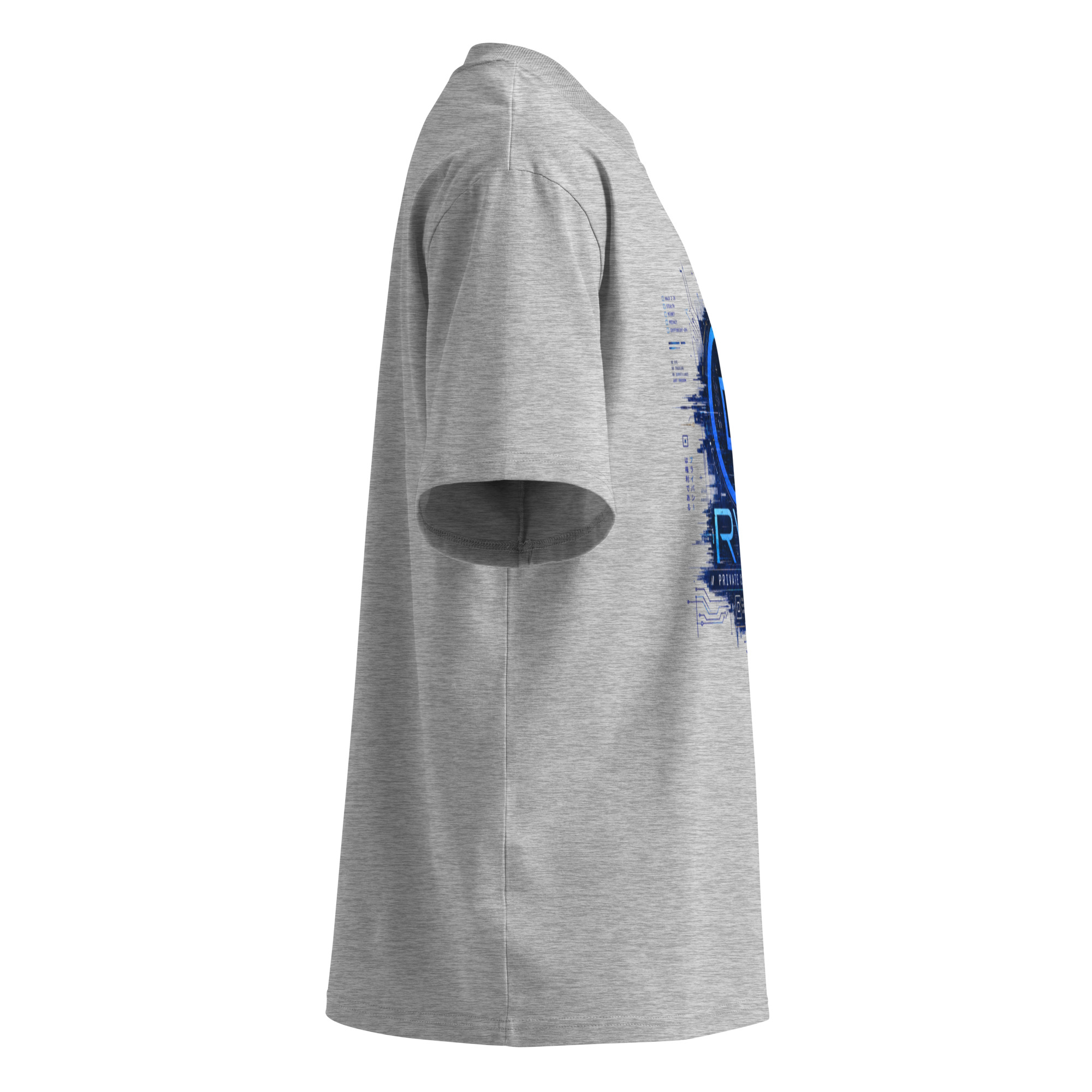 Ryo Cypherpunk Organic Oversized High Neck T-Shirt - Image 7