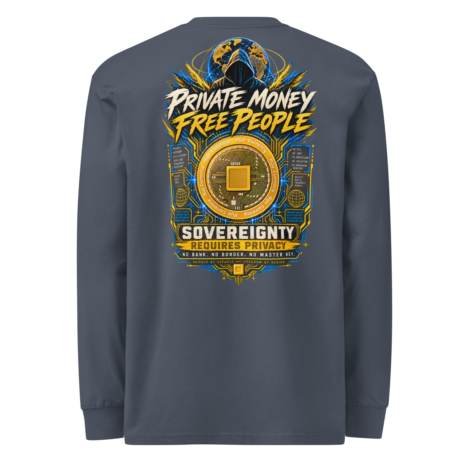 Ryo Sovereignty Heavyweight Long Sleeve T-Shirt - Image 3