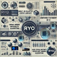 Advanced crypto. Fair mining. Real privacy 🔐⛏️
$RYO is built different #RyoCurrency #CryptoTech Scientific-style infographic featuring Ryo Currency technology concepts with digital charts, levers, and analytical graphics; includes labeled elements such as built-in elliptic curve cryptography library, QWMA mining difficulty algorithm, Uniform Payment IDs, and ASIC/FPGA/botnet-resistant mining algorithm; glowing Ryo coins appear within a high-tech interface, representing secure cryptocurrency transactions, fair mining systems, and advanced blockchain innovation focused on privacy and decentralization